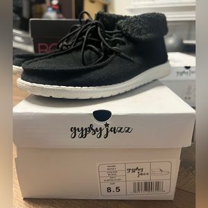 Gypsy Jazz Mikey Black Booties